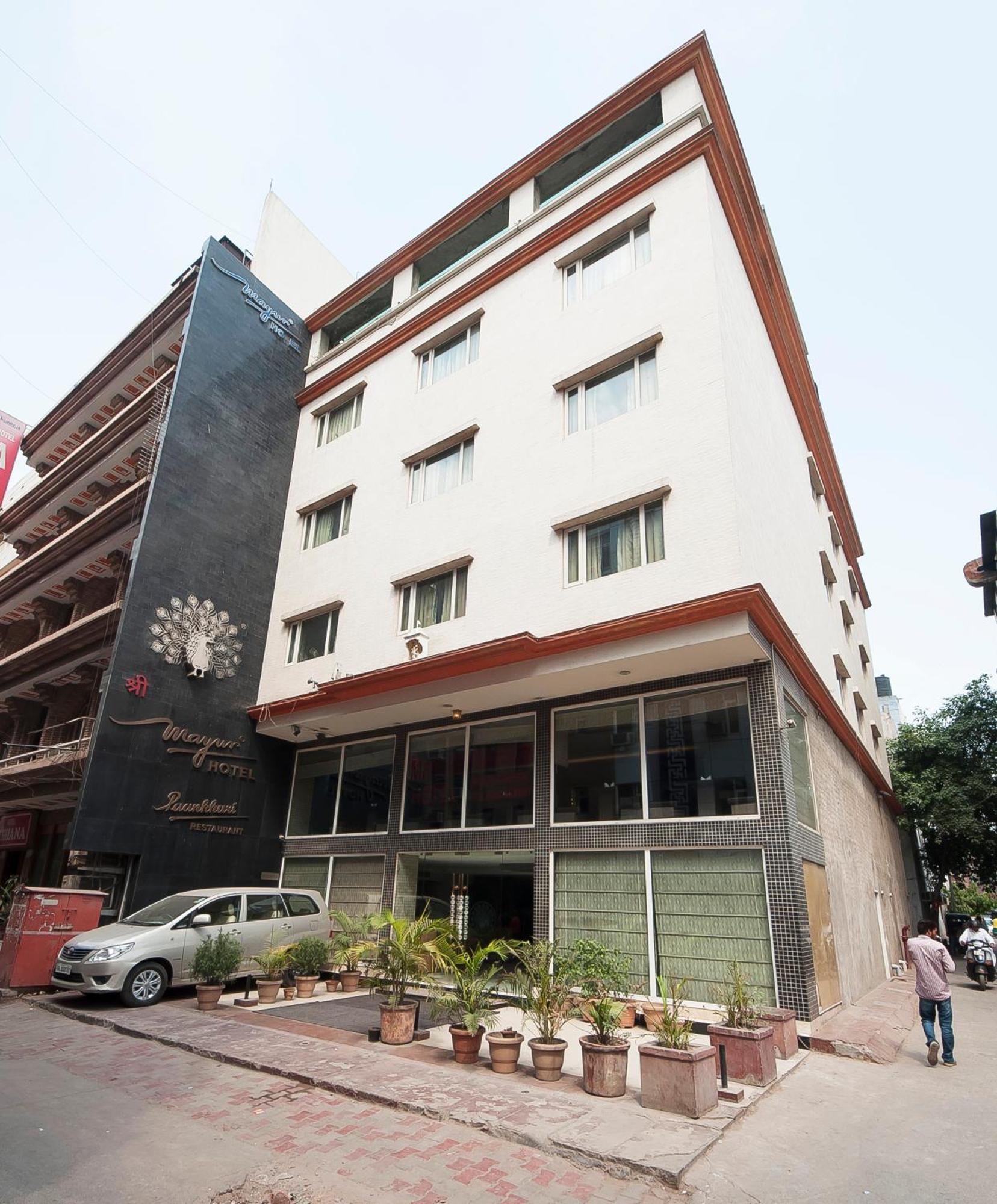 Mayur Hotel New Delhi Exteriör bild