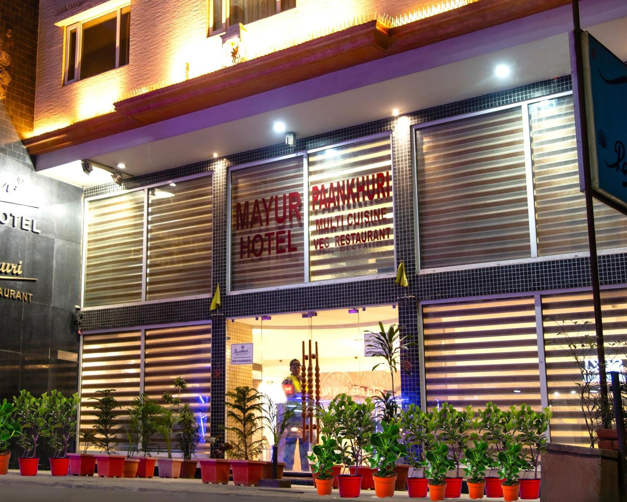 Mayur Hotel New Delhi Exteriör bild